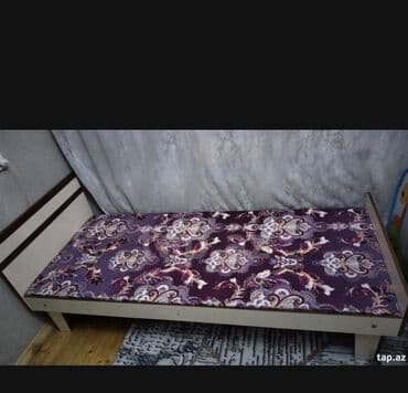 tek neferlik carpayilar: Təknəfərlik çarpayı, Bazasız, Matras ilə, Siyirməsiz — 2