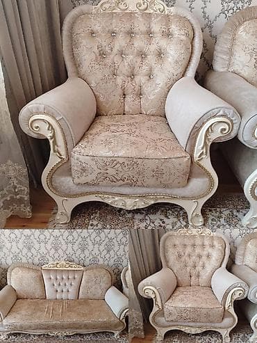 masaj kreslo: Divan, 2 kreslo — 1