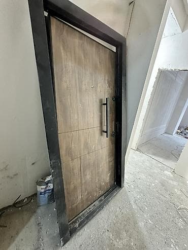dekor divar panelleri: Blok üçün İşlənmiş Giriş qapısı Zəmanətsiz, Ödənişli quraşdırma, Ünvandan götürmə — 3