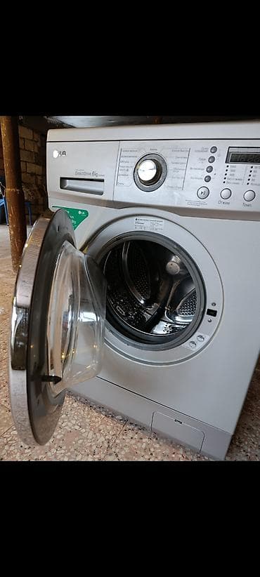 ipad mini 5 128: Paltaryuyan maşın LG, 6 kq, Avtomat, Qurutmasız — 2