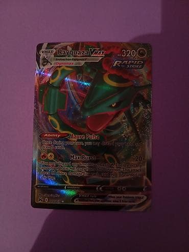 kolleksiya: Pokémon TCG VMAX kartları – parlaq full-art kolleksiya seti -Rayquaza — 5