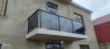 Balkon məhəccəri, Şüşə