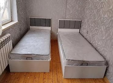 temir kravat: Yeni, Təknəfərlik çarpayı, Matras ilə — 2