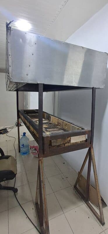 irşad electronics toster: Manqal Ölçüsü 2.10x0.60 Qalın dəmir və oda davamlı kərpiclə qurulub — 4