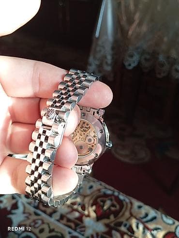 Смарт часы: Наручные часы, Rolex, цвет - Золотой — 3