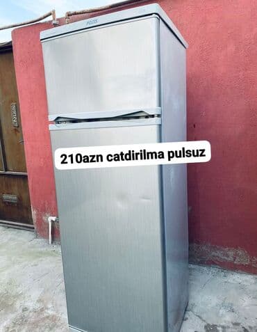 Soyuducular: 2 qapılı Pozis Soyuducu Satılır, rəng - Gümüşü, Təkərli — 1