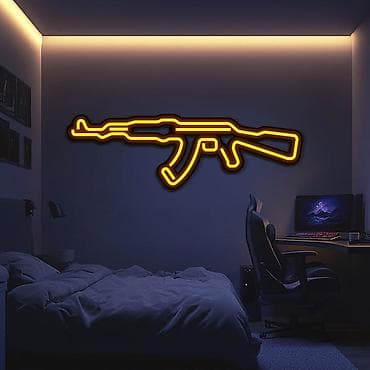 ekran ucun bayraq sekilleri: Fərdi Dizaynla LED Neon Divar Panelləri – Otağınıza Fərqlilik Qatın! — 5
