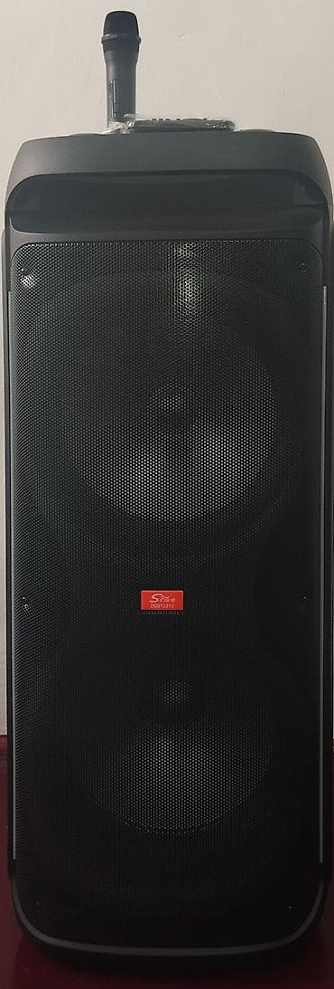 karaoke ses sistemi: Kalonka Portativ təkərli Karaoke/parti akustik sistemi – LED işıqlı — 5