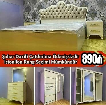 kamod: İstədiyiniz rəngdə, ölçüdə yataq qonaq, mətbəx, uşaq, salon, ofis — 2