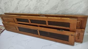 pendir: Ağac pəncərə taxtaları – şüşəli taxta çərçivələr - Material: təbii — 1