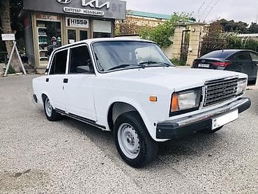 2107 barter: Lada 2107, ağ rəngli sedan. Texniki xüsusiyyətlər: - Kuzov: 4 qapılı — 1