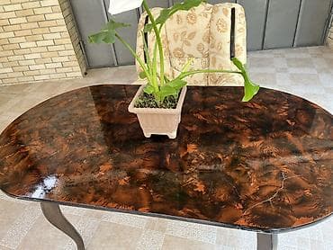 oval masa: Qonaq masası, Açılmayan, Oval masa — 1