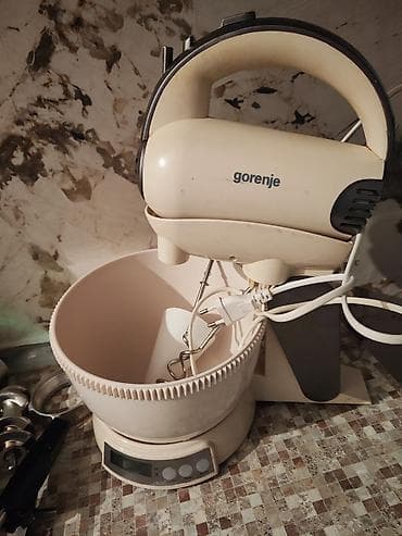 xəmir mikseri: Gorenje stasionar mikser + fırlanan qab - Brend: Gorenje - Tip — 3