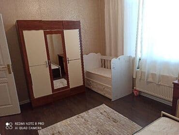 yasamalda satilan bina evleri: 3 otaqlı, Yeni tikili, m. İnşaatçılar, 55 kv. m — 3