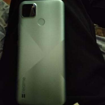 tv box android: Realme C21, rəng - Yaşıl, Barmaq izi — 2