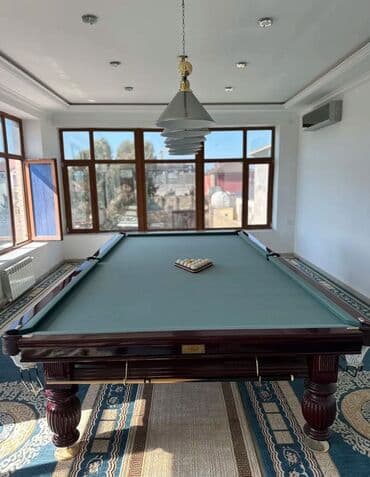 Korolevski.Bilyard masası komplekt verilir – klassik dizayn, iri ölçü