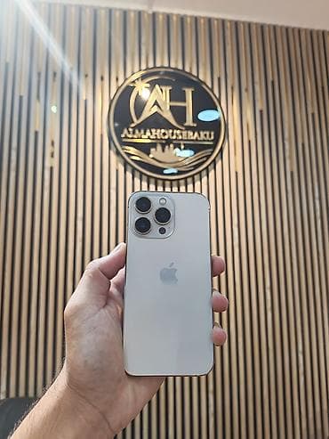 apple mac mini: IPhone 13 Pro, 128 GB, Qızılı, Zəmanət, Simsiz şarj, Face ID — 1