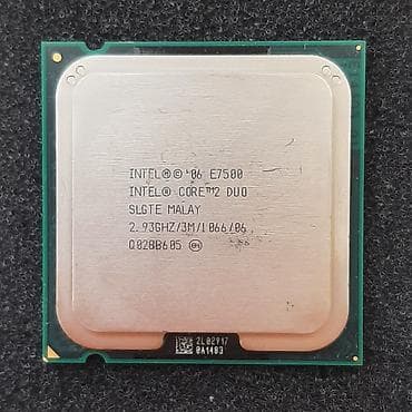 Processor - CPU Intel E7500 - 8 AZN (2 nüvə / 2 axın 2.93GHz)
