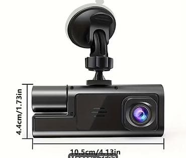Avtoelektronika: Avtomobil DVR Kamerası – Model TB22 - İki kameralı sistem: 1080P ön — 3