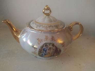 Rəng - Ağ, Çaydan, Farfor