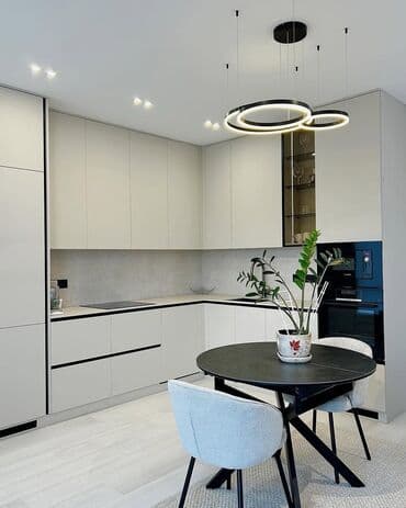 embavud metbex mebelleri: Sifarişlə mətbəx dəsti, Özü çəkən petlələr, MDF, Kredit yoxdur, Pulsuz çatdırılma — 4