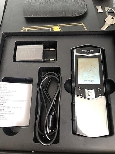 philips xenium x519: Vertu rəng - Qara, Düyməli — 3