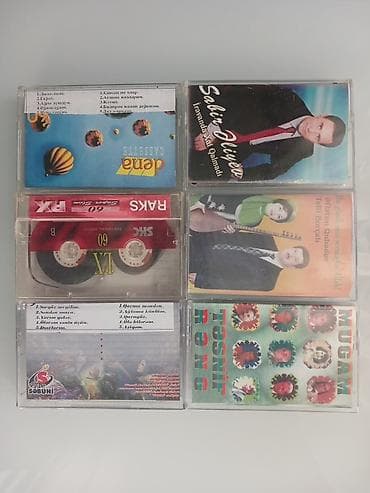Məhsul: Audio kasetlər kolleksiyası Kasetlər özümə məxsusdur 1990-2000