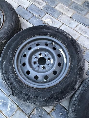 offroad disk: 4 ədəd dəmir disk və şin komplekti
Masazirda. R13 . 4 eded 55 azn — 4
