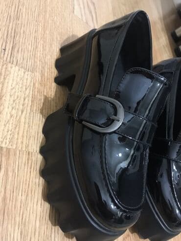 женские бордовые туфли: Туфли, Размер: 38, цвет - Черный, Новый — 3