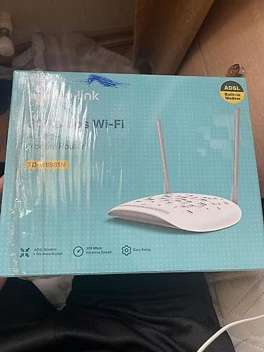 tp link elaqe nomresi: TP-Link TD-W8961N ADSL2+ Wi‑Fi modem/router - Daxili ADSL2/ADSL2+ — 2