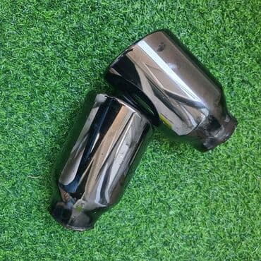 kia optima diffuser: Məhsul: Avtomobil egzoz ucluqları (2 ədəd) - Material: parlaq xrom — 1