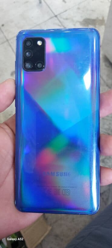 samsung soyuducular: Samsung Galaxy A31, 128 GB, rəng - Göy — 2
