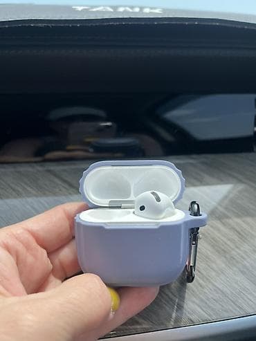 wireless: Məhsul: Simsiz qulaqcıqlar Airpods 4 səsbogucu orijinal, əla — 1