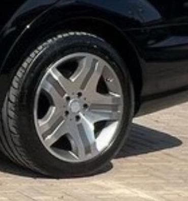 disk lada: AMG üslubunda 5-şüalı yüngül lehimli disklər və aşağıprofil yay — 2