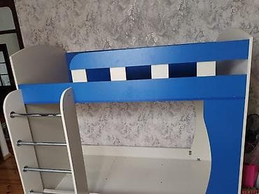 Oğlan və qız üçün, Çarpayı, Matrassız, Siyirməli, Laminat — 3