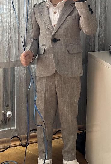 Uşaq Kostyum Dəsti - 2 hissə: pencək və şalvar - Rəng