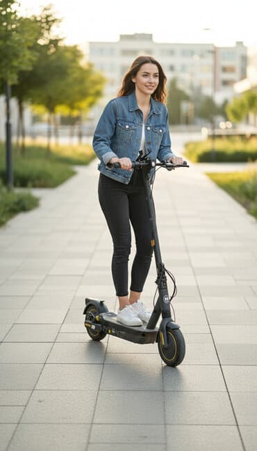 İşlənmiş Elektrik samokat 9", 751 - 1000 Vt, 26 - 35 km/s, Pulsuz çatdırılma