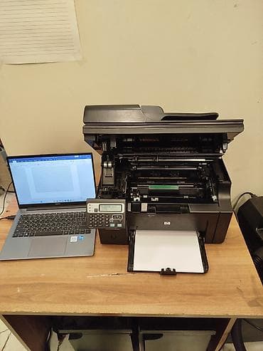 komputer kabel: HP LaserJet Pro MFP (şəkillərdəki model) - Funksiyalar: lazer çap — 3