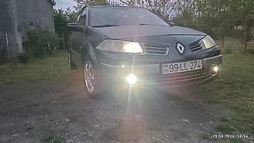 fiat doblo ölüxana: Renault Megane kombi - Kuzov: Universal (station wagon), qara rəng - — 1