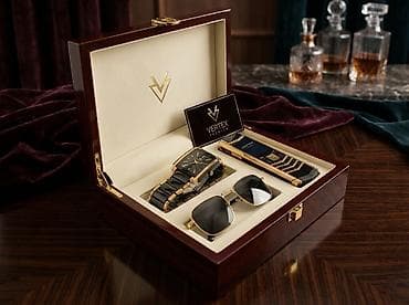 Yeni, Klassik Saat dəsti, rəng - Qızılı