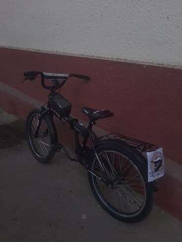 велосипед 20 дюймов: Uşaq/yay gəzintiləri üçün şəhər/trek tipli velosiped - Rəng: qara - — 2