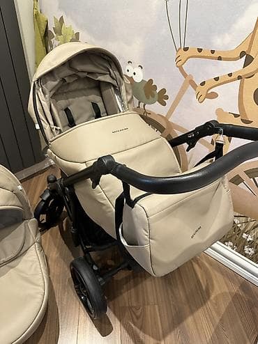 Детский мир: Классическая прогулочная коляска, Bebeto, Б/у, Пол: Мальчик, Бесплатная доставка — 5