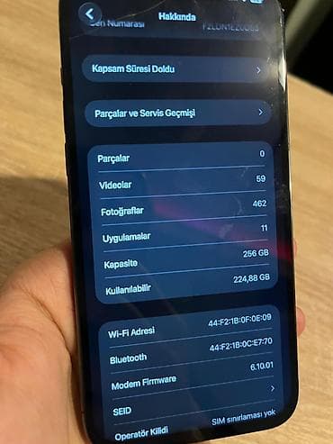 not 12: IPhone 12 Pro Max, 256 GB, Gümüşü, Face ID — 6