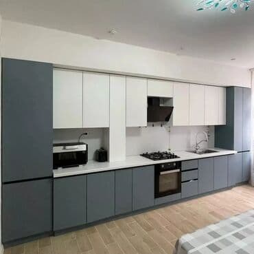 mat metbex mebelleri: Sifarişlə mətbəx dəsti, Özü çəkən petlələr, Mat laminat, Kredit var, Ödənişli çatdırılma, Rayonlara çatdırılma, Pulsuz çatdırılma — 10