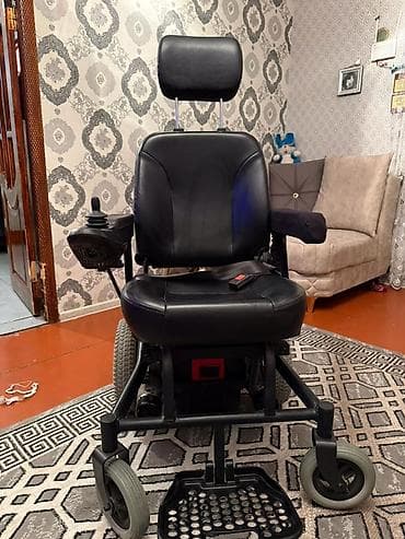 Tibbi maskalar: Elektrik əlil arabası – joystick idarəetməli, rahat oturacaq və — 3