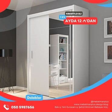 metbex şkafı: Modern dolablar KREDİTLƏ Dolabları indi kreditlə əldə, edə — 15