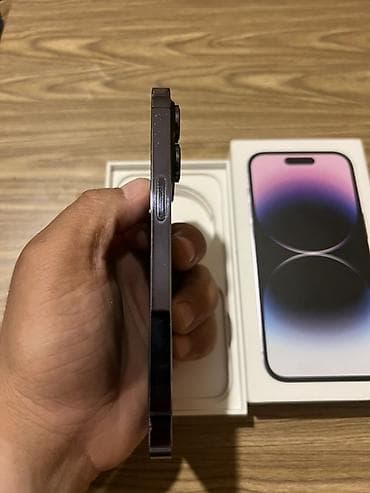 iphone dubai variant: IPhone 14 Pro, 256 GB, Deep Purple, Face ID — 3