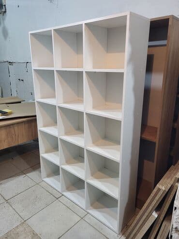 skaflar qiymeti: Ofis sened refleri hundurluk 180 sm Eni 120 sm Derinlik 30 sm Refler — 3