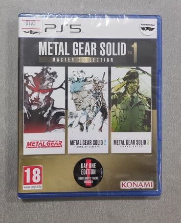super gün tarifi: Playstation 5 üçün metal gear solid master collection vol1 oyun diski — 1