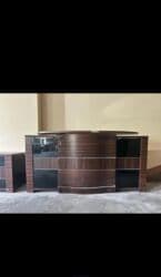 садовая мебель пластиковая: Qonağ2 otağı mebel dəsti - Material: ağac teksturalı laminat (tünd — 3